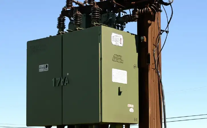 167kVA pole mounted transformer